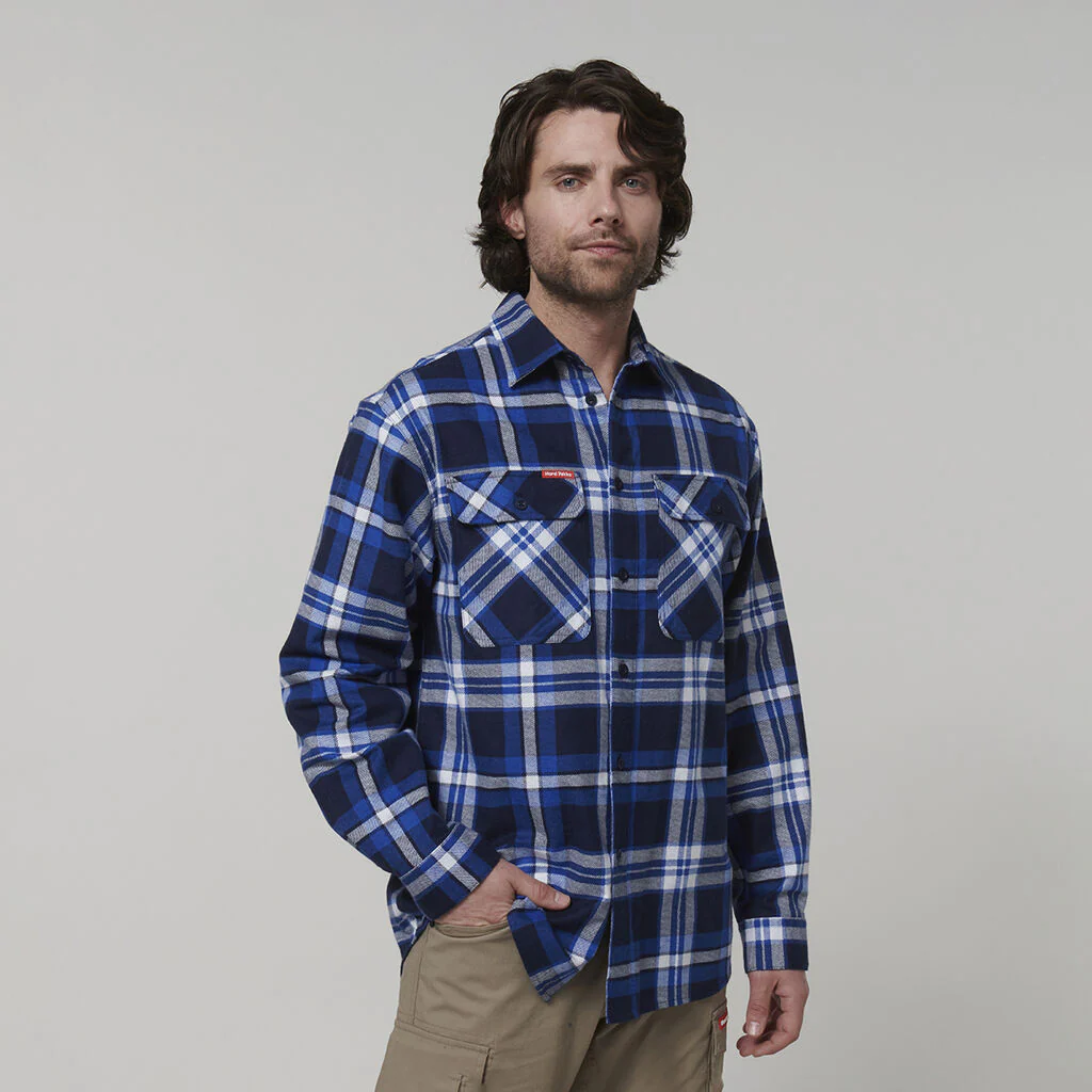 Hard Yakka Long Sleeve Check Flannel (Y07752) - Image 9