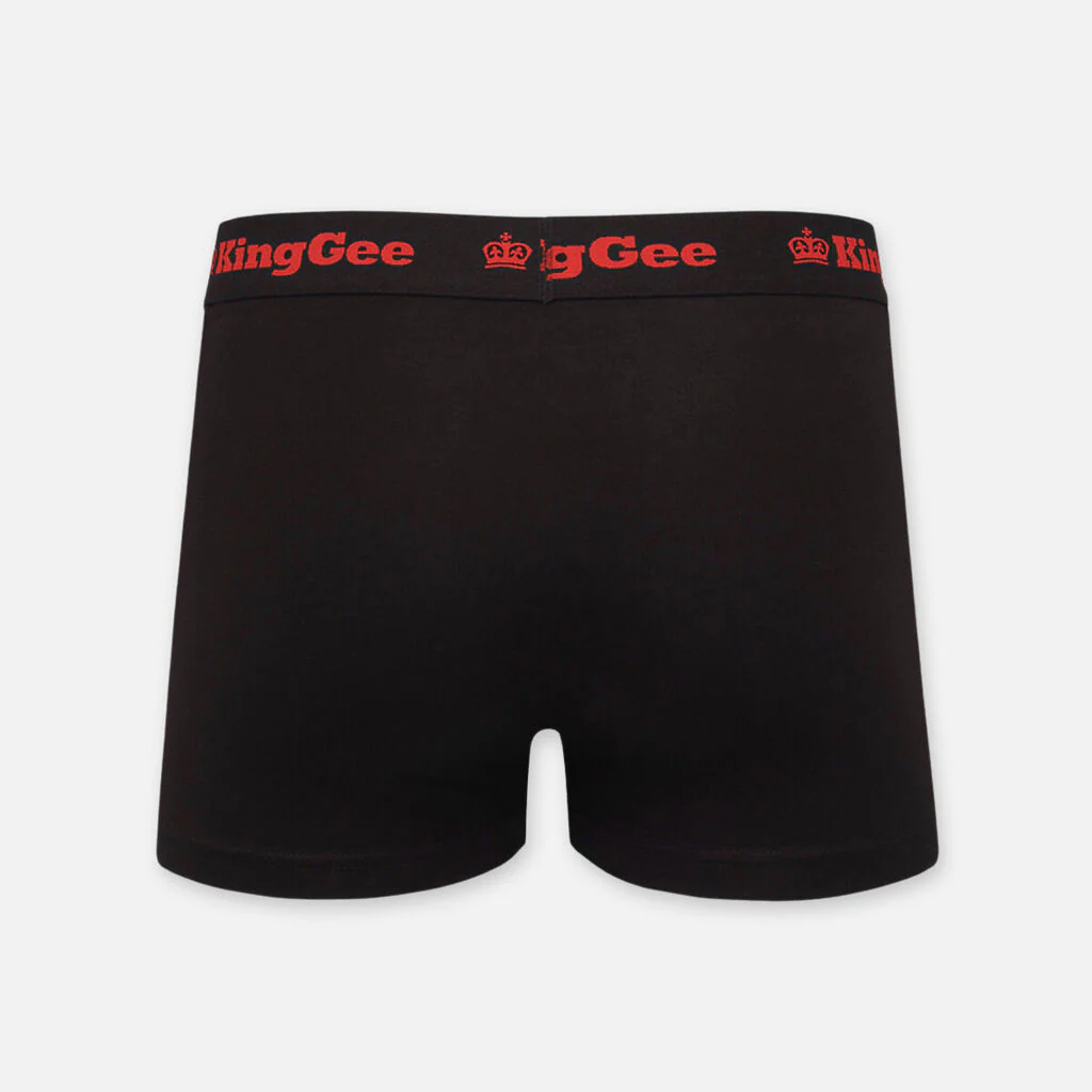 King Gee Men's Cotton Trunks - 3 Pack (K09023) - Image 4