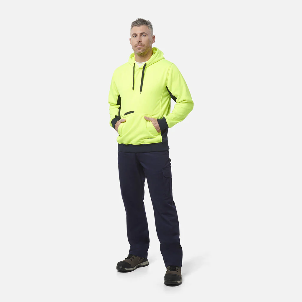 King Gee Hi-Vis Fleece Pullover Hoodie (K55033) - Image 9
