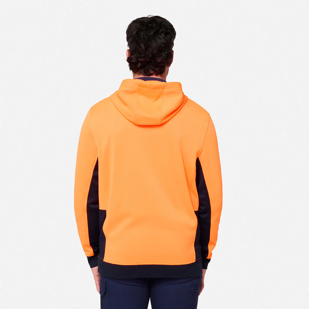 King Gee Original Hi Vis Full Zip Fleece Hoodie (K55019) - Image 3
