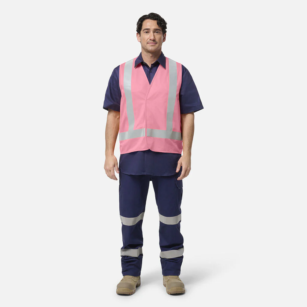 King Gee Original Hi-Vis H Back Vest (K57002) - Image 15