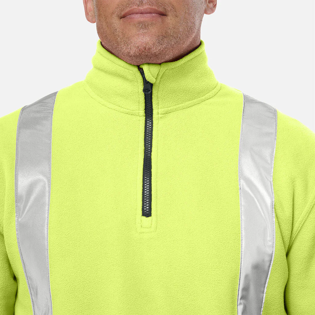 King Gee Originals Hi-Vis 1/4 Zip Pullover (K55014) - Image 11