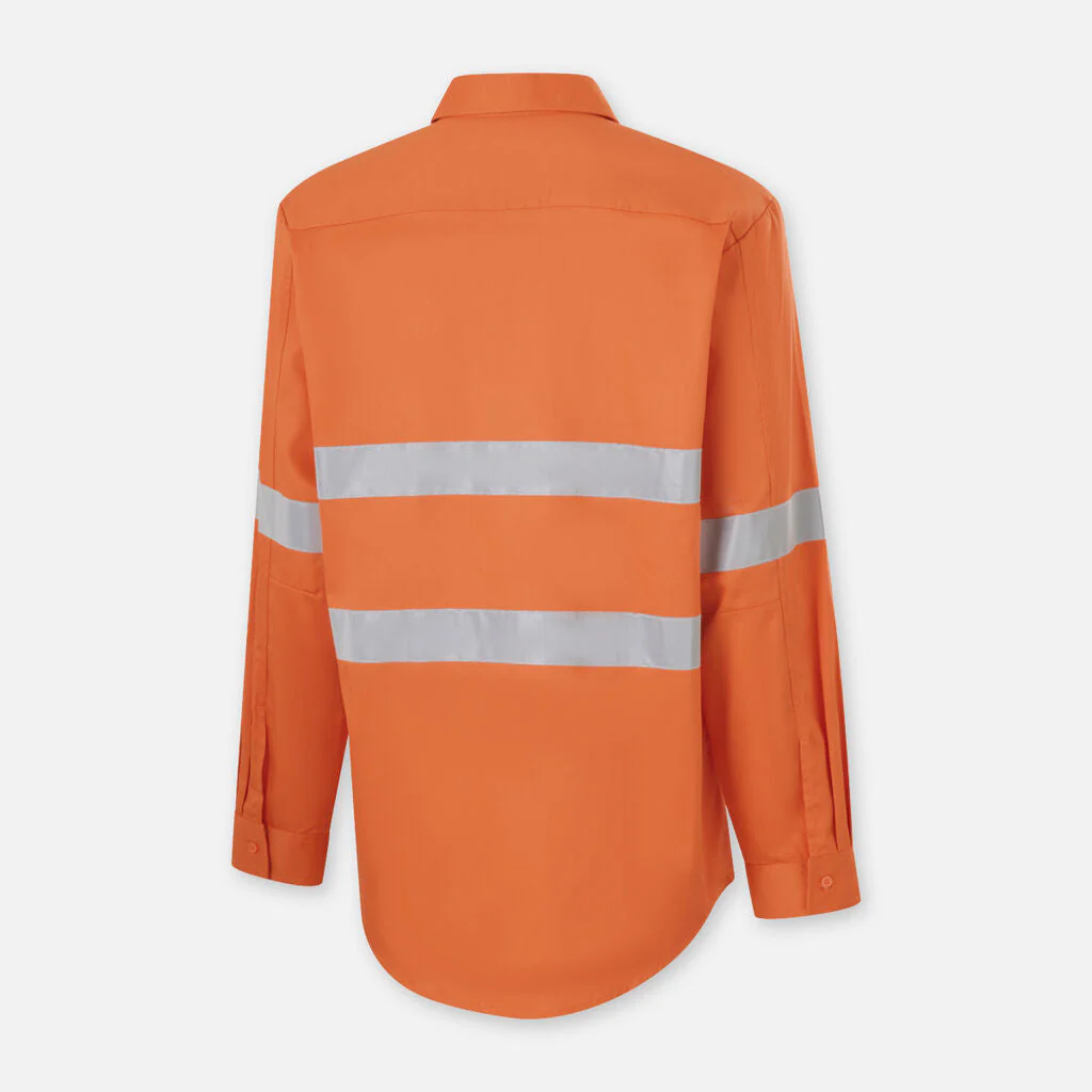 King Gee Originals Hi-Vis Drill Shirt (K54019) - Image 4
