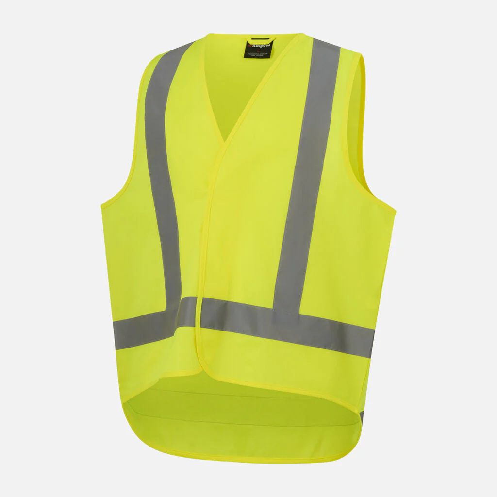 King Gee Originals Hi Vis H Back Vest (K57004) - Image 6