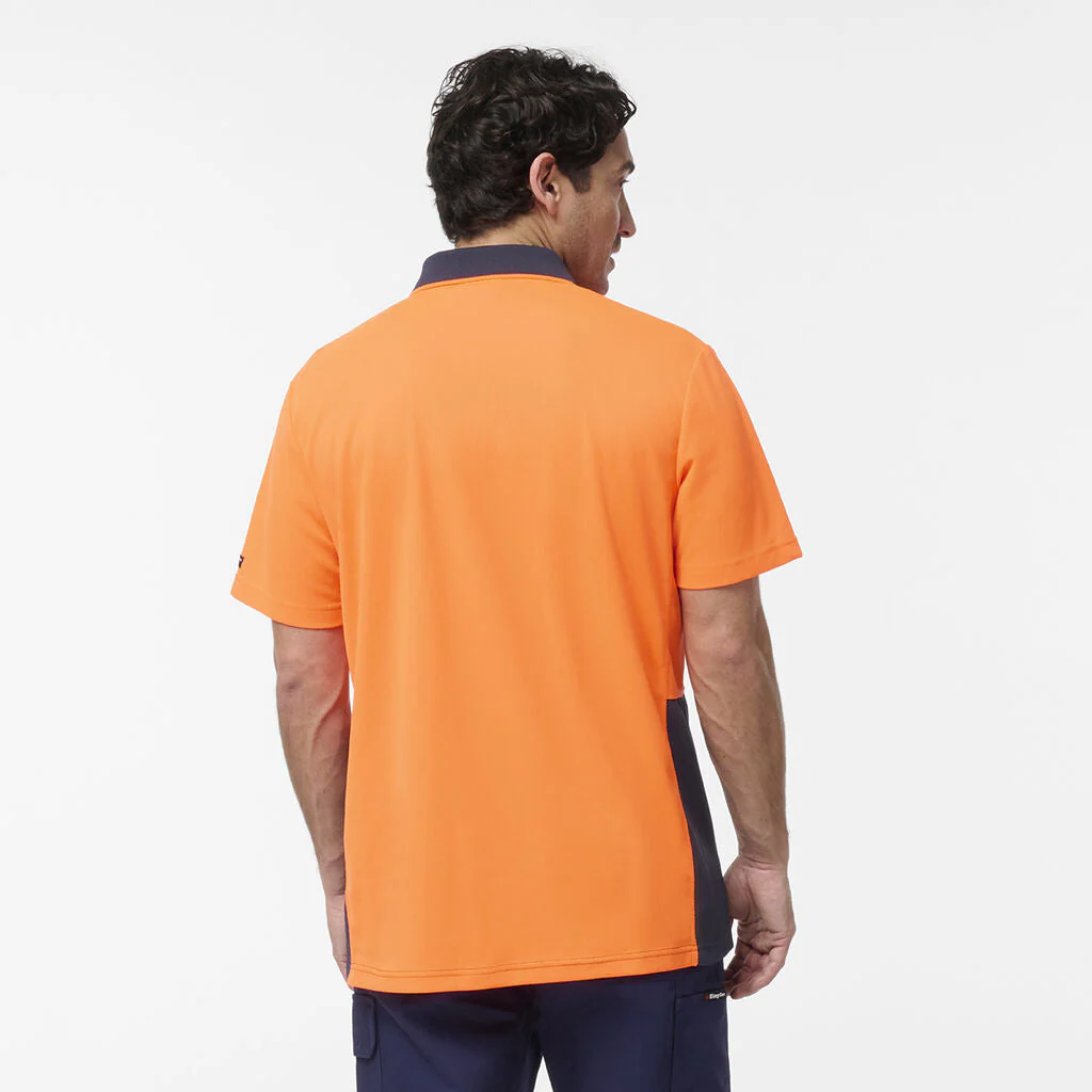 King Gee Originals Hi-Vis Spliced Polo (K54929) - Image 4