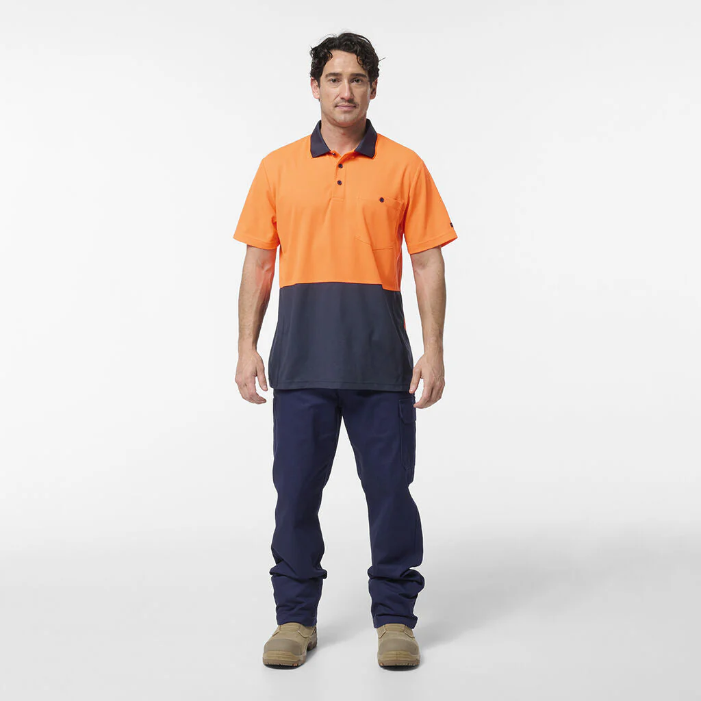 King Gee Originals Hi-Vis Spliced Polo (K54929) - Image 6