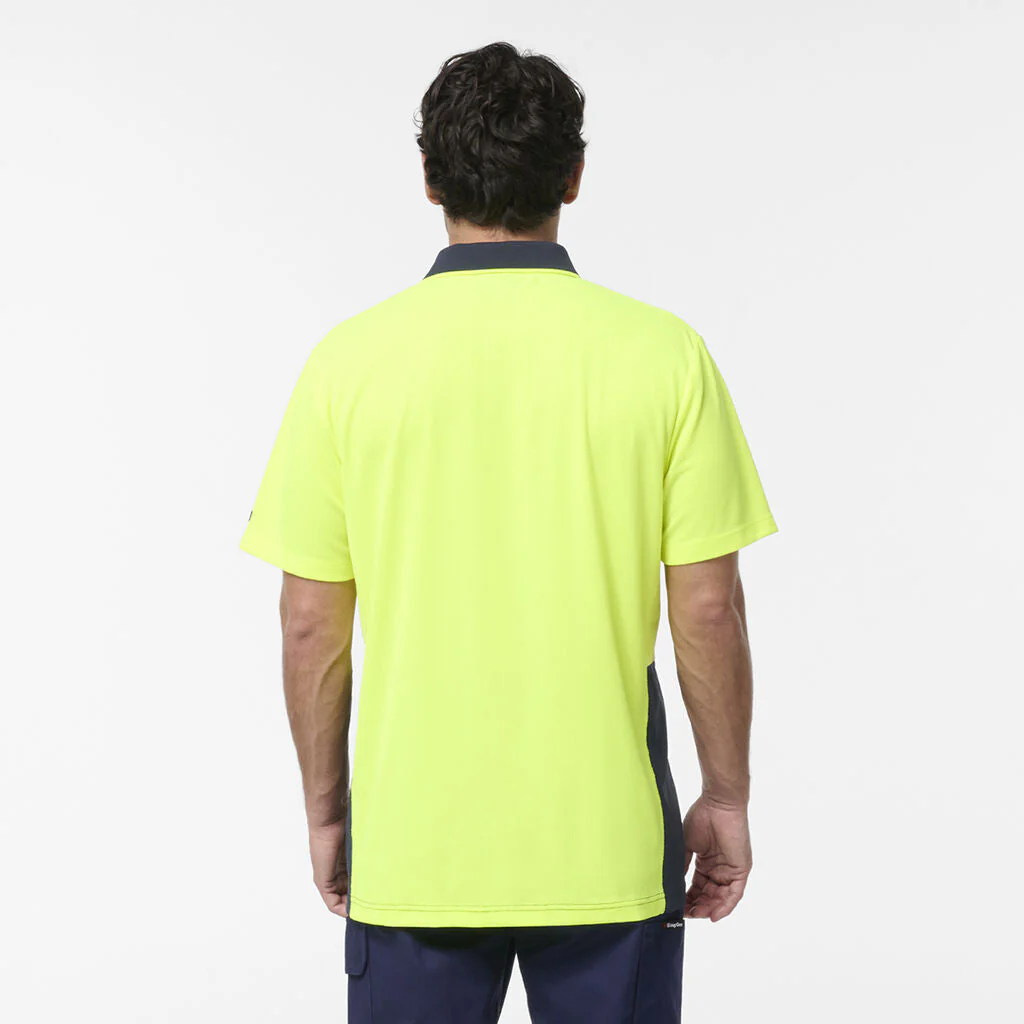 King Gee Originals Hi-Vis Spliced Polo (K54929) - Image 8