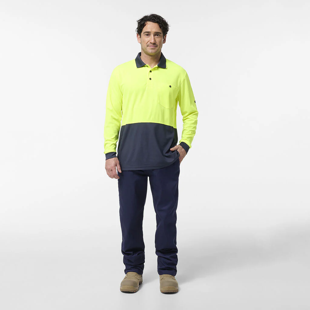 King Gee Originals Hi-Vis Spliced Polo (K54931) - Image 10