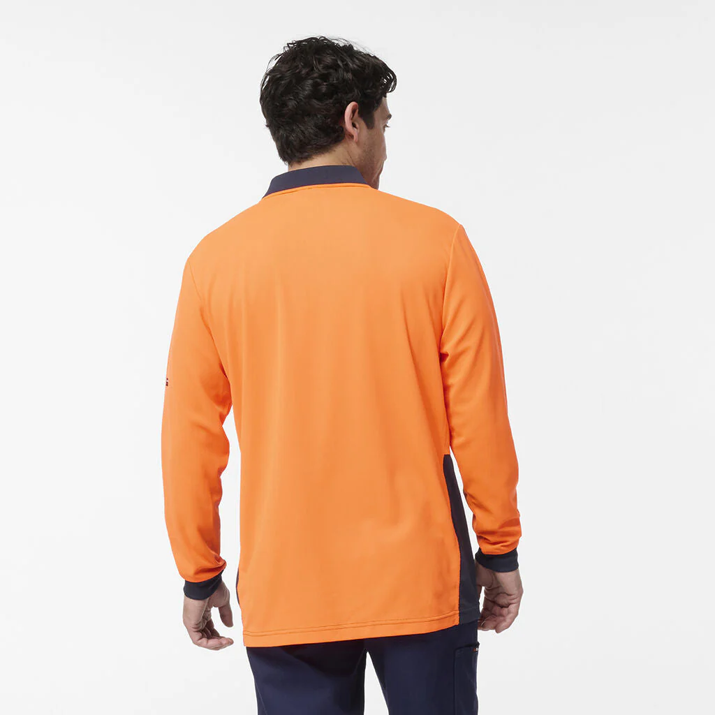 King Gee Originals Hi-Vis Spliced Polo (K54931) - Image 3