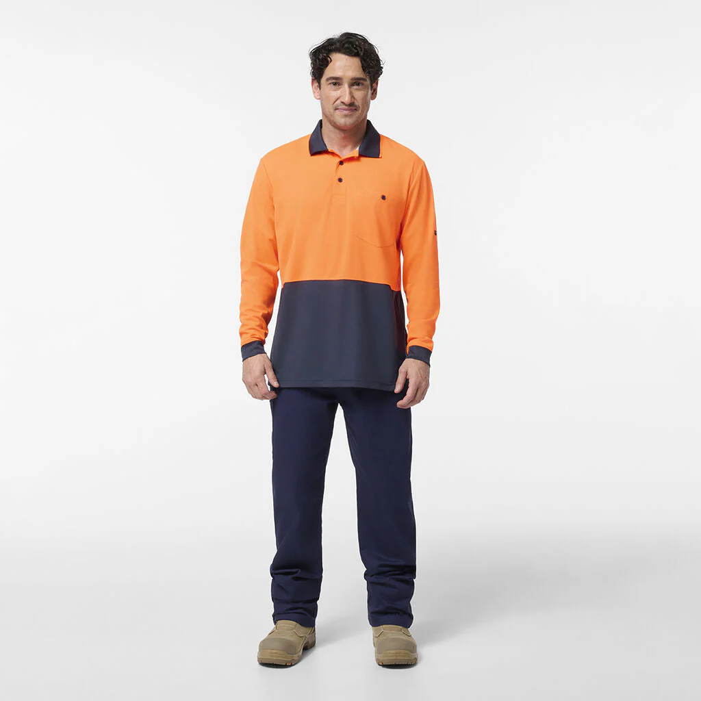 King Gee Originals Hi-Vis Spliced Polo (K54931) - Image 5