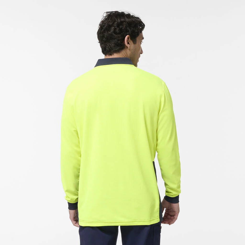 King Gee Originals Hi-Vis Spliced Polo (K54931) - Image 8