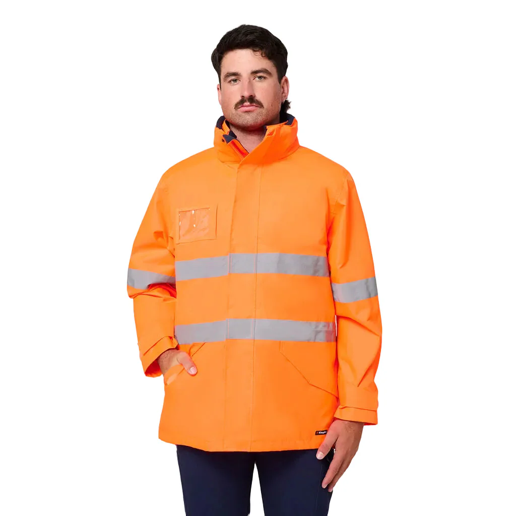 King Gee Originals Hi Vis Taped 4-in-1 Jacket (K55043)