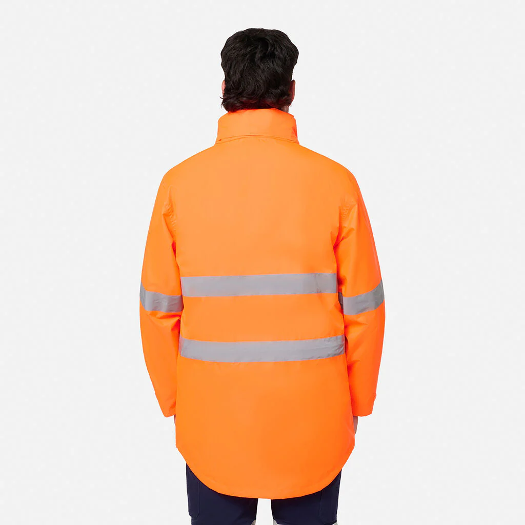 King Gee Originals Hi Vis Taped 4-in-1 Jacket (K55043) - Image 2