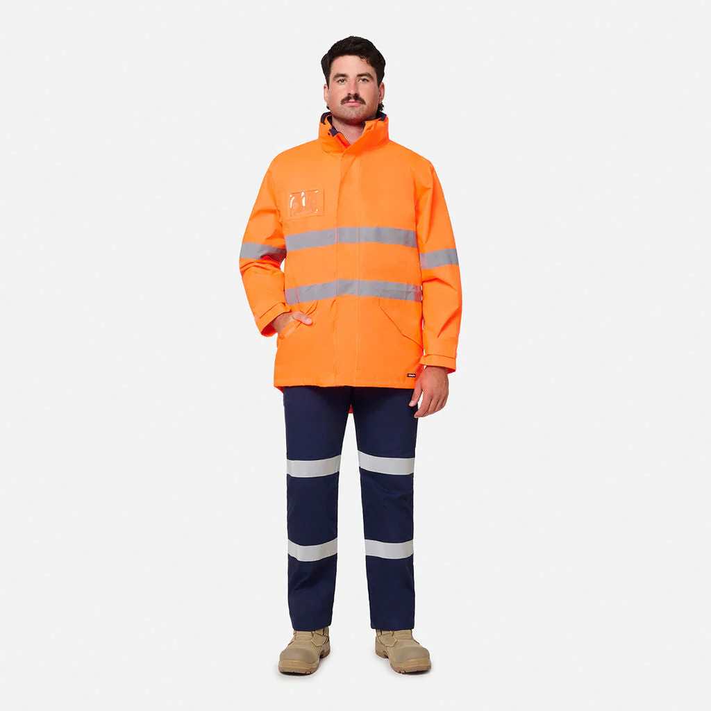 King Gee Originals Hi Vis Taped 4-in-1 Jacket (K55043) - Image 5