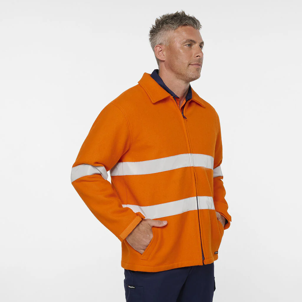 King Gee Originals Hi Vis Taped Bluey Jacket (K55027) - Image 3