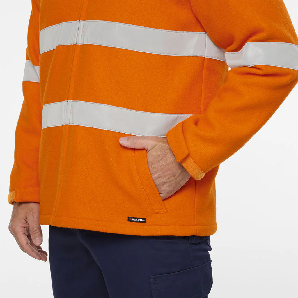 King Gee Originals Hi Vis Taped Bluey Jacket (K55027) - Image 4