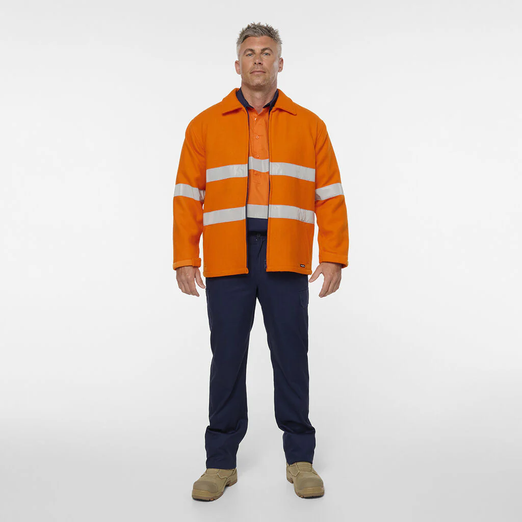 King Gee Originals Hi Vis Taped Bluey Jacket (K55027) - Image 5
