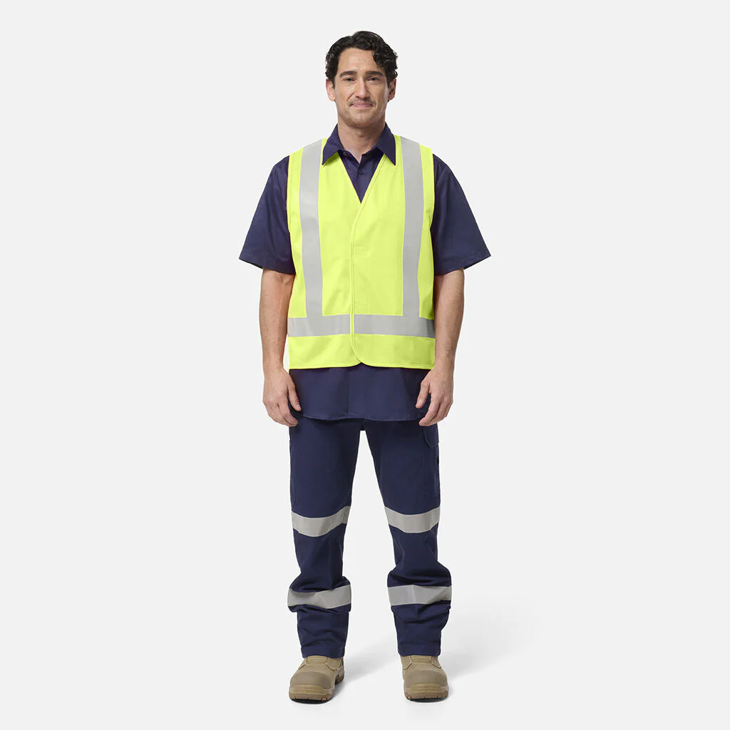 King Gee Originals Hi Vis X Back Vest (K57006) - Image 10