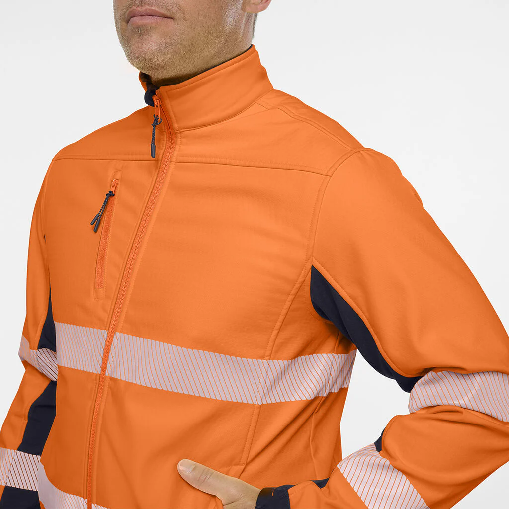 King Gee Originals Softshell Segmented Tape Jacket (K55009) - Image 4