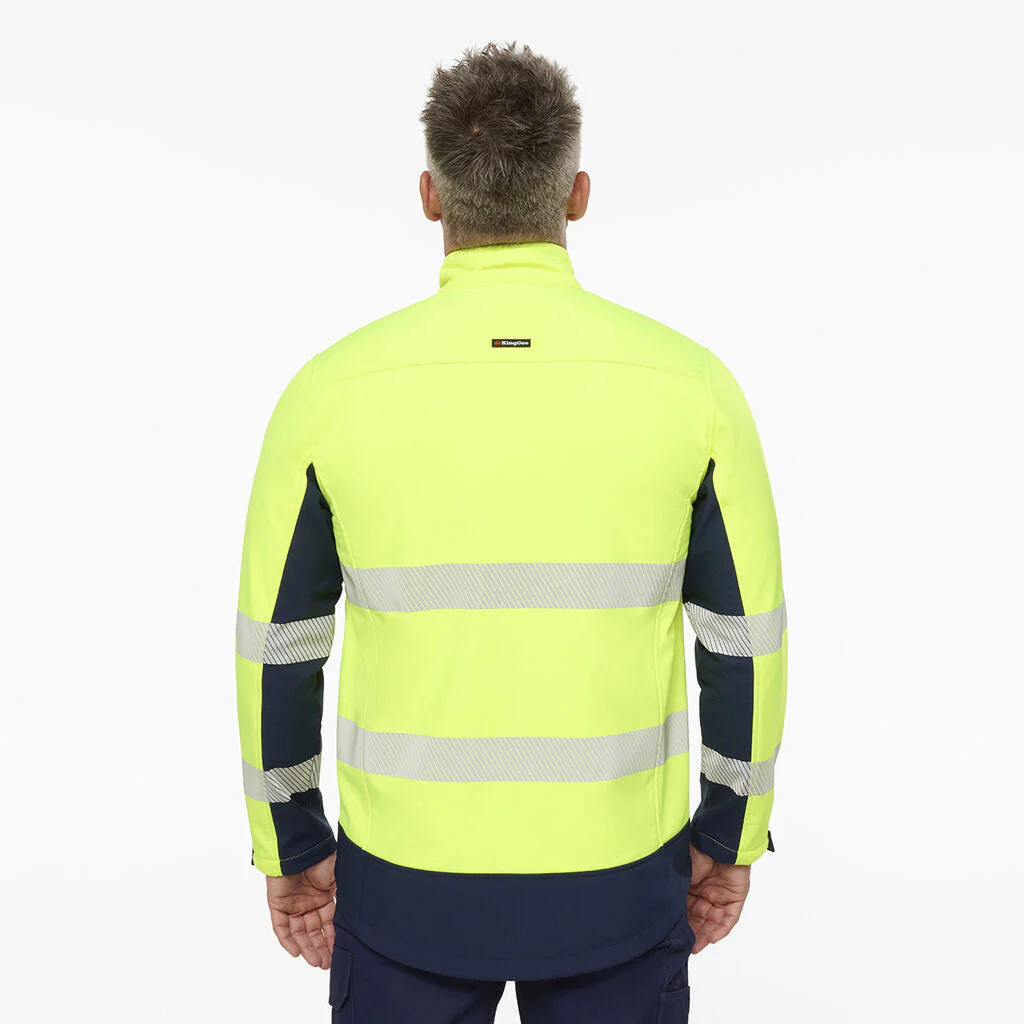 King Gee Originals Softshell Segmented Tape Jacket (K55009) - Image 7