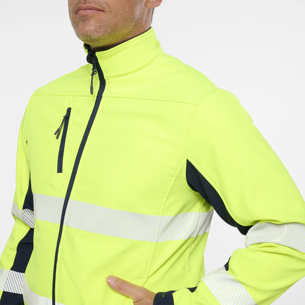 King Gee Originals Softshell Segmented Tape Jacket (K55009) - Image 8