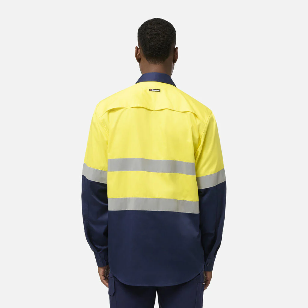 King Gee Originals Vented Spliced Drill Shirt (K54935) - Image 12