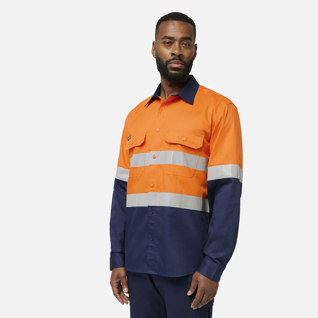 King Gee Originals Vented Spliced Drill Shirt (K54935) - Image 4