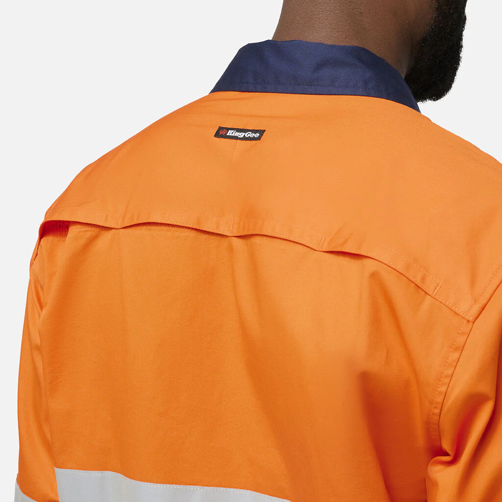 King Gee Originals Vented Spliced Drill Shirt (K54935) - Image 8