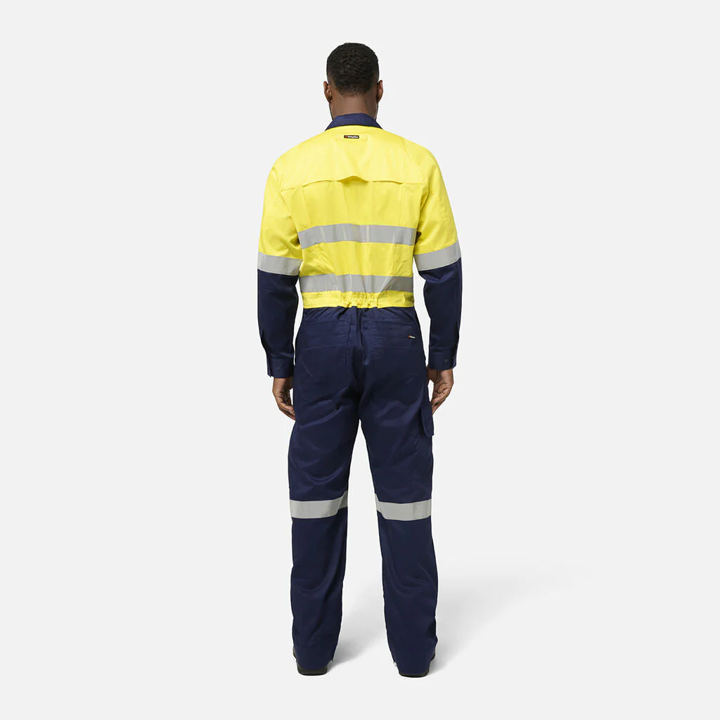 King Gee Originals Vented Spliced Hi-Vis Overall (K51006) - Image 11