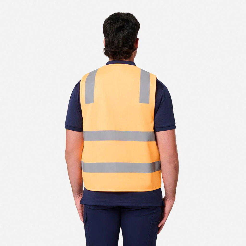 King Gee Originals VIC Rail Hi-Vis Safety Vest (K57008) - Image 2