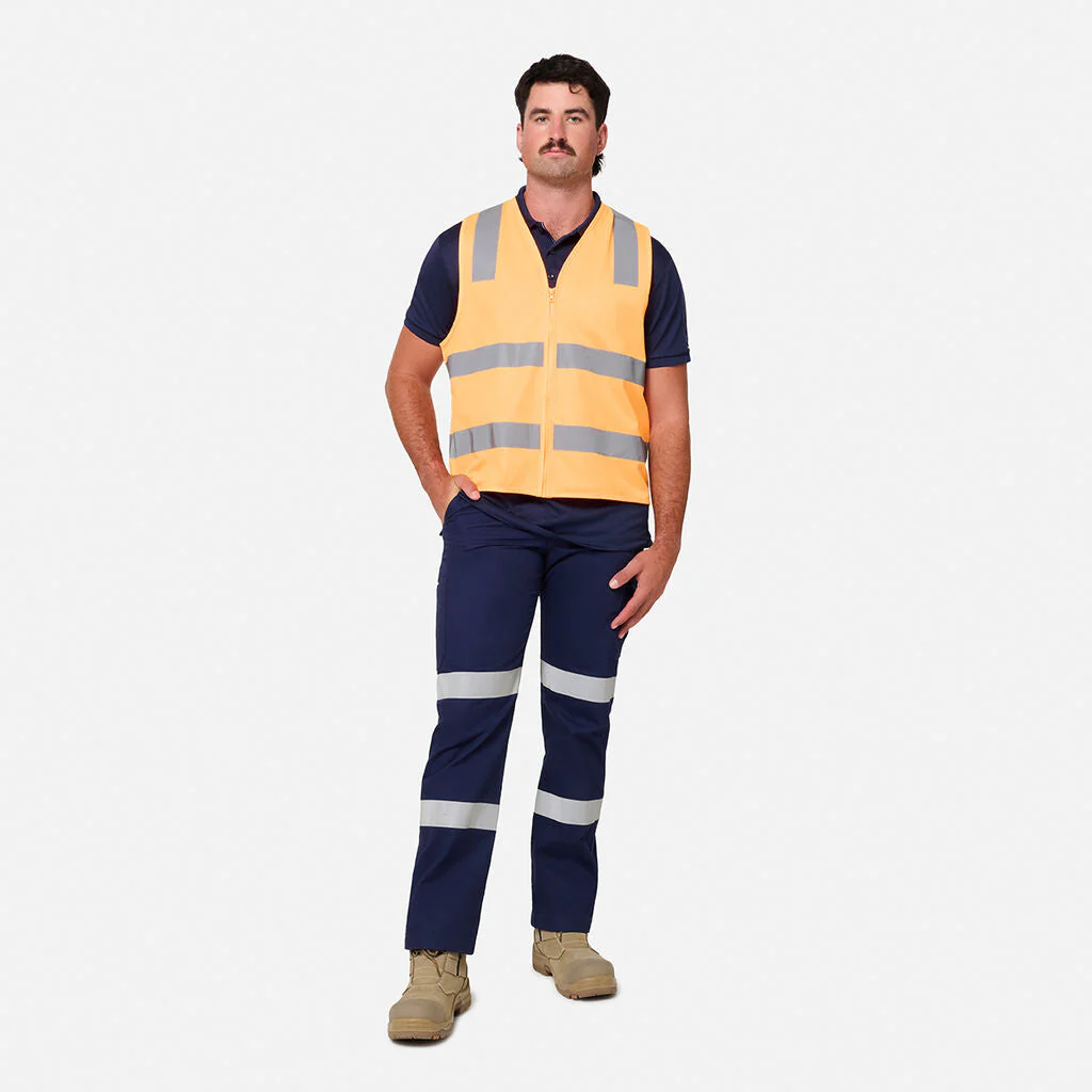 King Gee Originals VIC Rail Hi-Vis Safety Vest (K57008) - Image 4