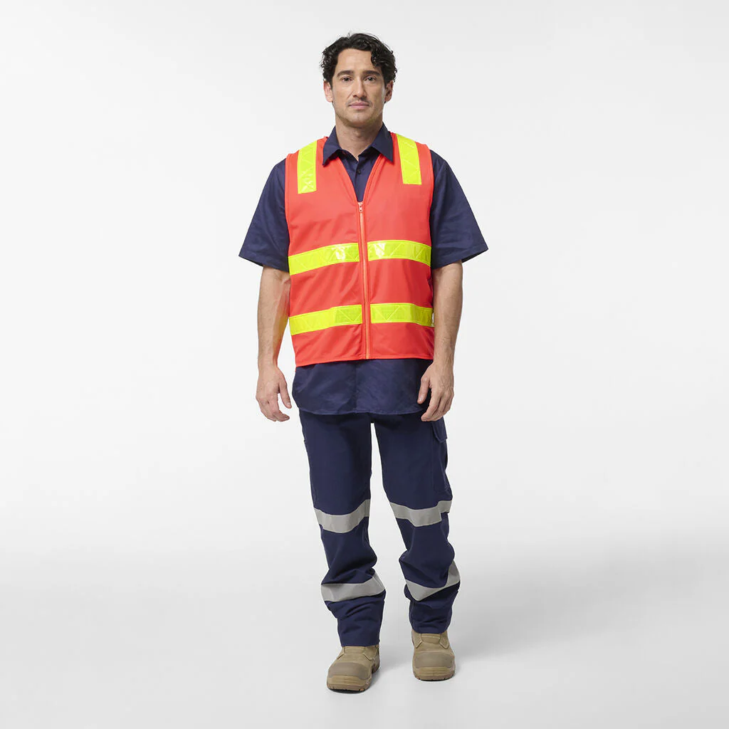 King Gee Originals Vic Roads Safety Vest (K57016) - Image 6