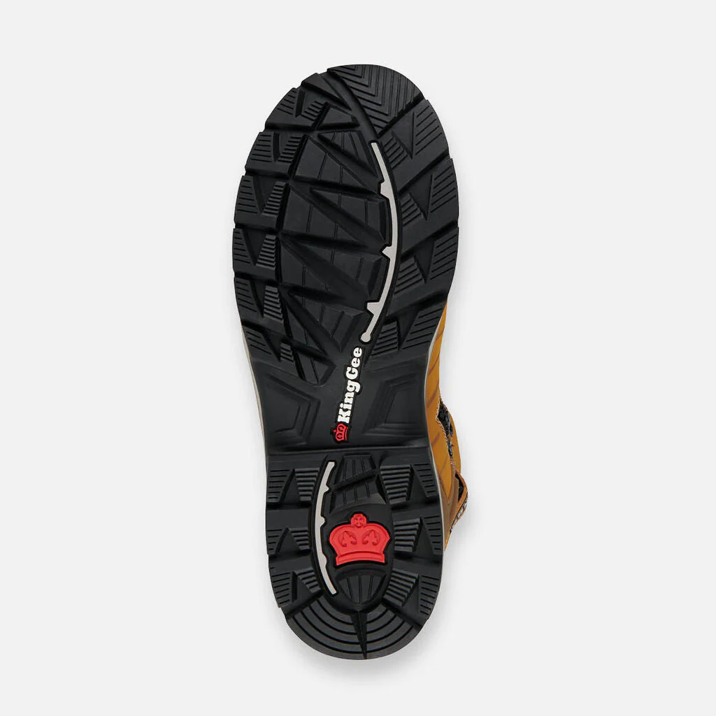 King Gee Quantum Hybrid Zip/Lace Composite Toe Work Boots (K27115) - Image 5