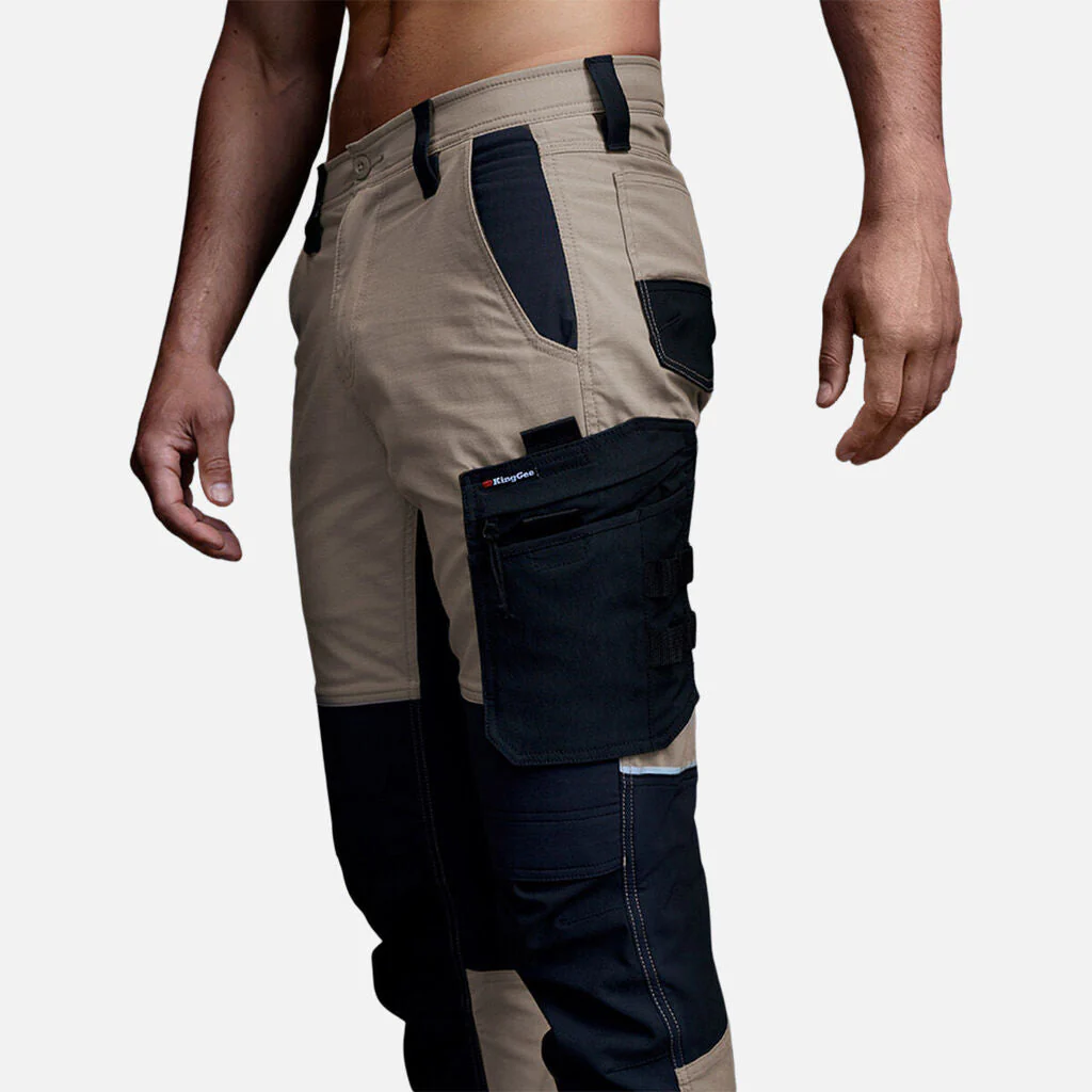 King Gee Quantum Lightweight Stretch Ripstop Pants with Knee Pockets (K13003) - Image 19