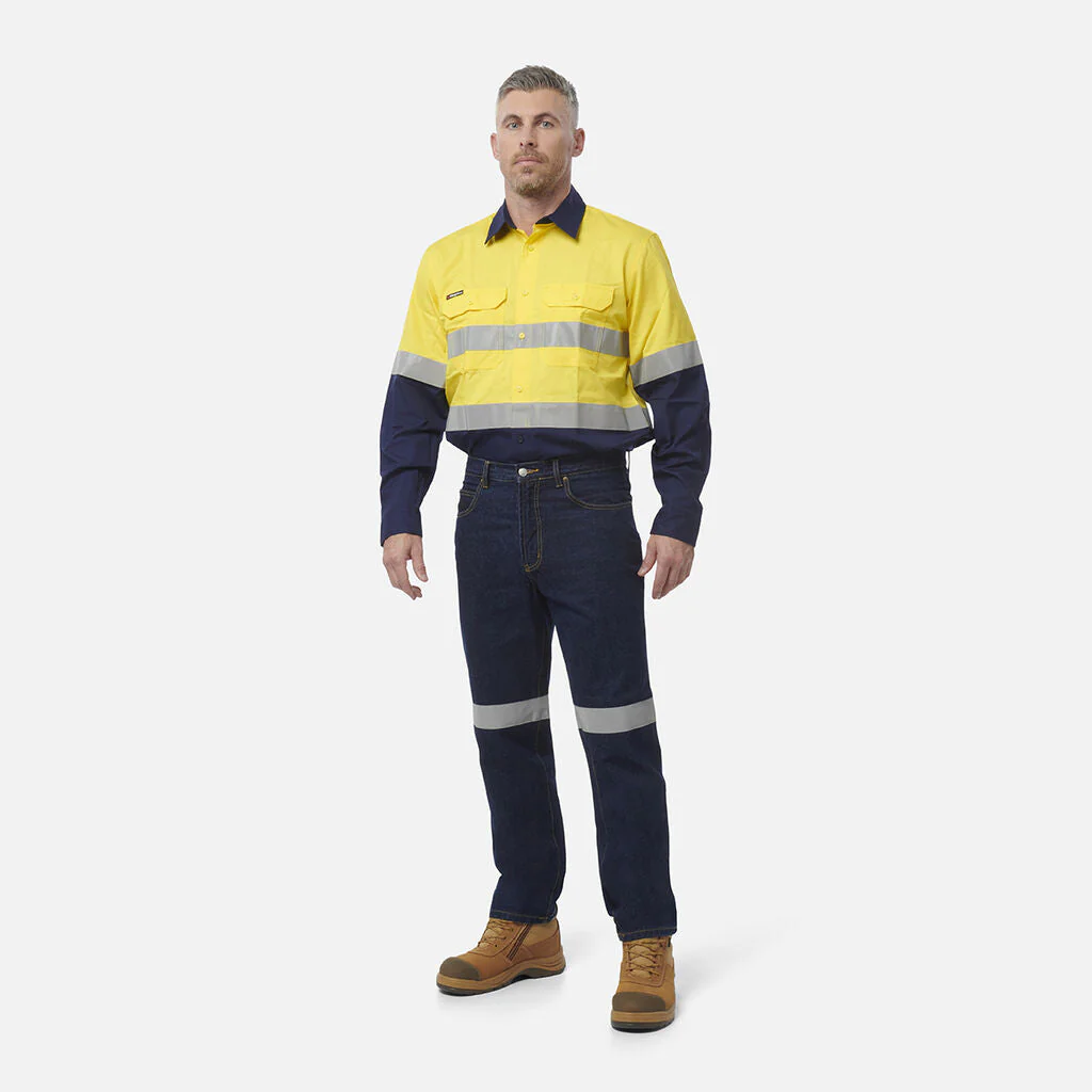 King Gee Reflective Denim Work Jeans (K53030) - Image 5