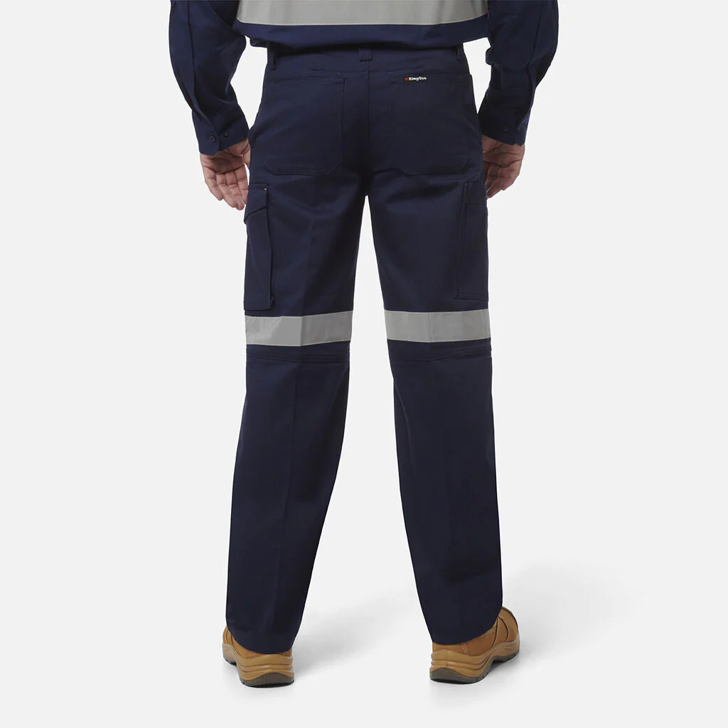 King Gee Workcool 1 Reflective Cargo Work Pants (K53800) - Image 2