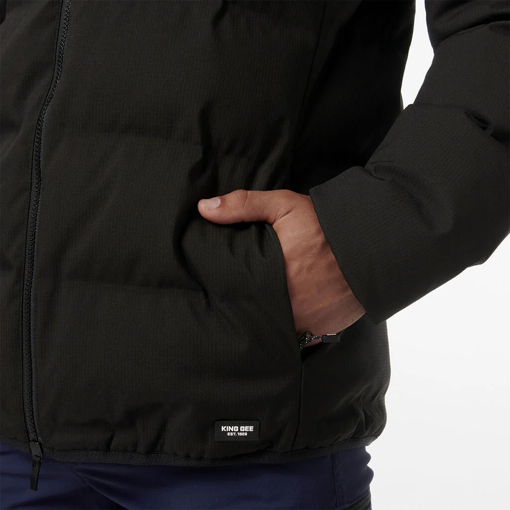 King Gee Trademark Puffer Jacket (K15013) - Image 8