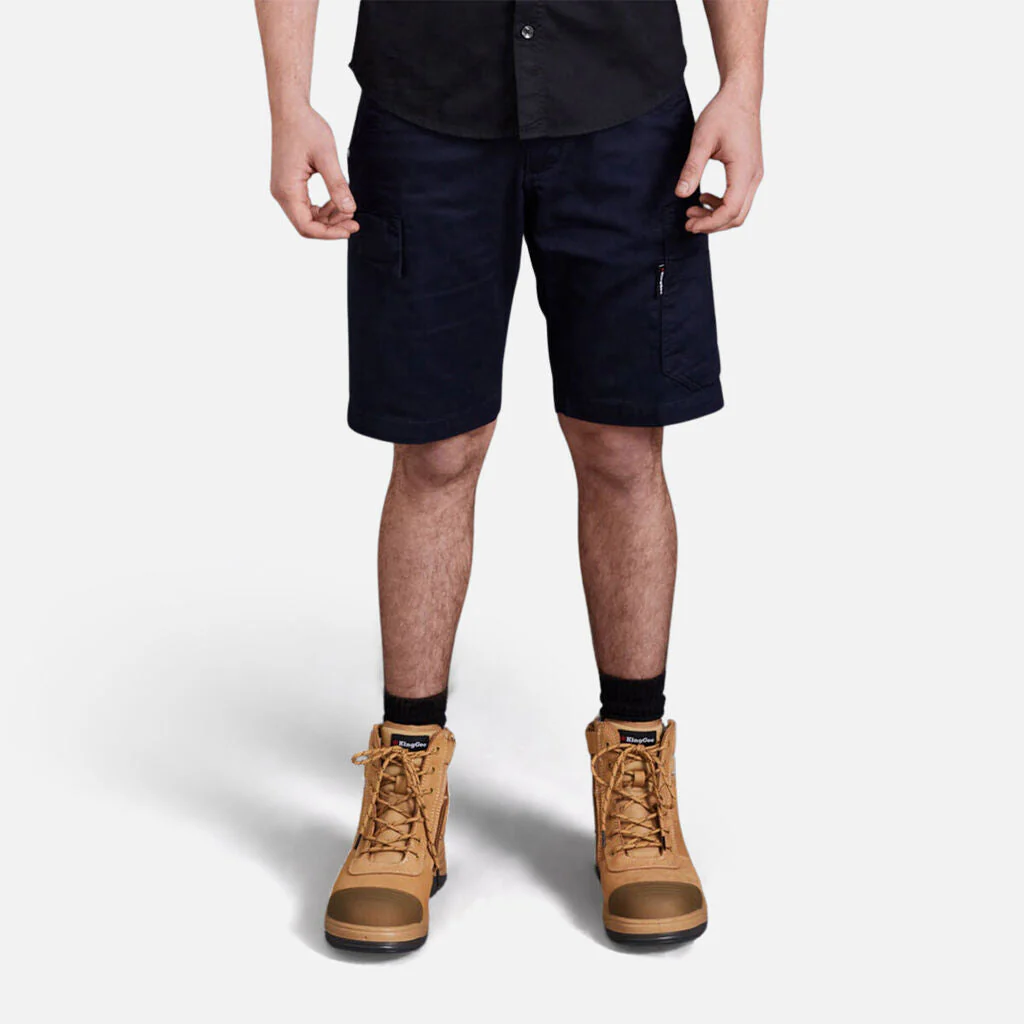King Gee Tradies Summer Lightweight Cargo Work Shorts (K17340) - Image 13