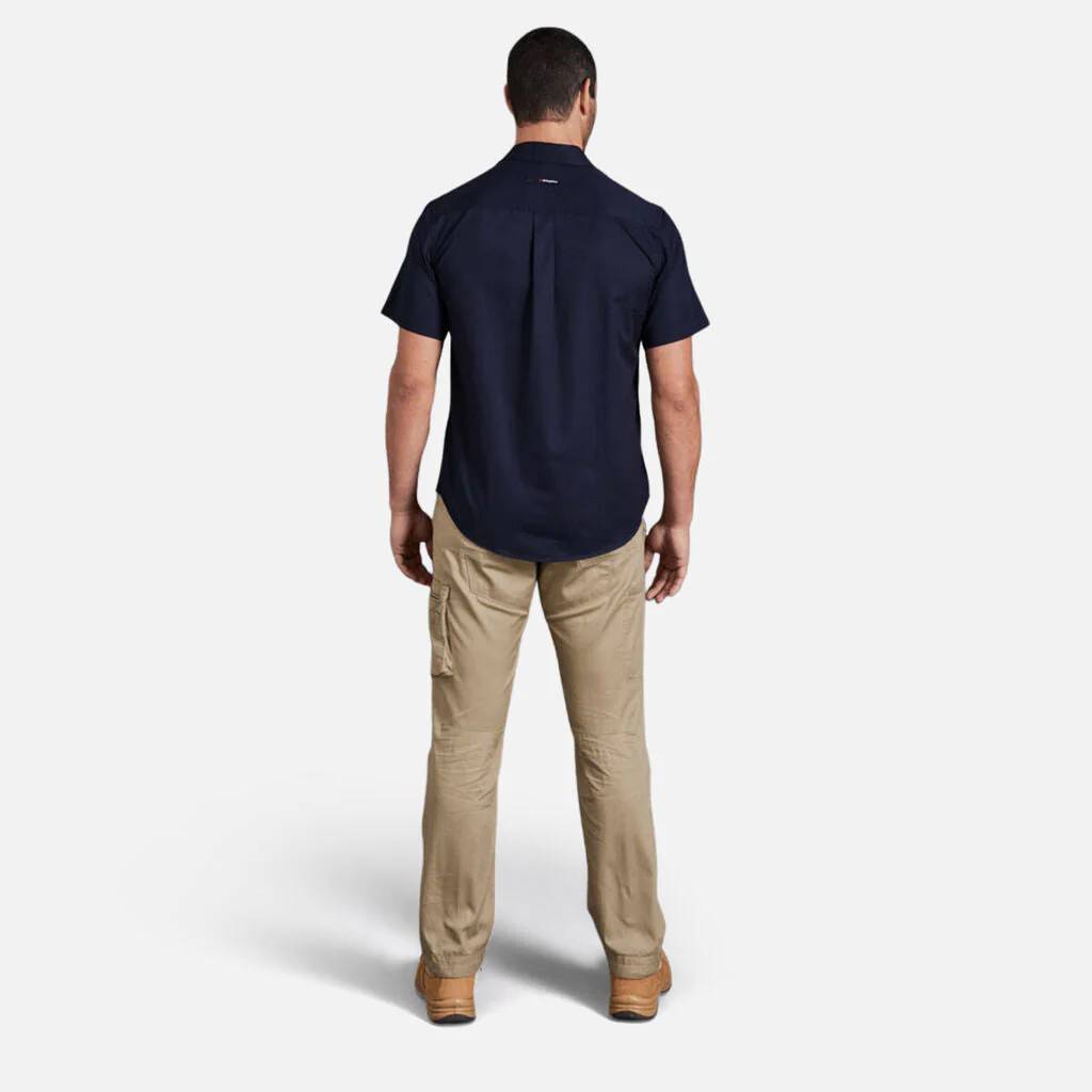 King Gee Tradies Lightweight Cotton Drill Short Sleeve Work Shirt (K14355) - Image 19