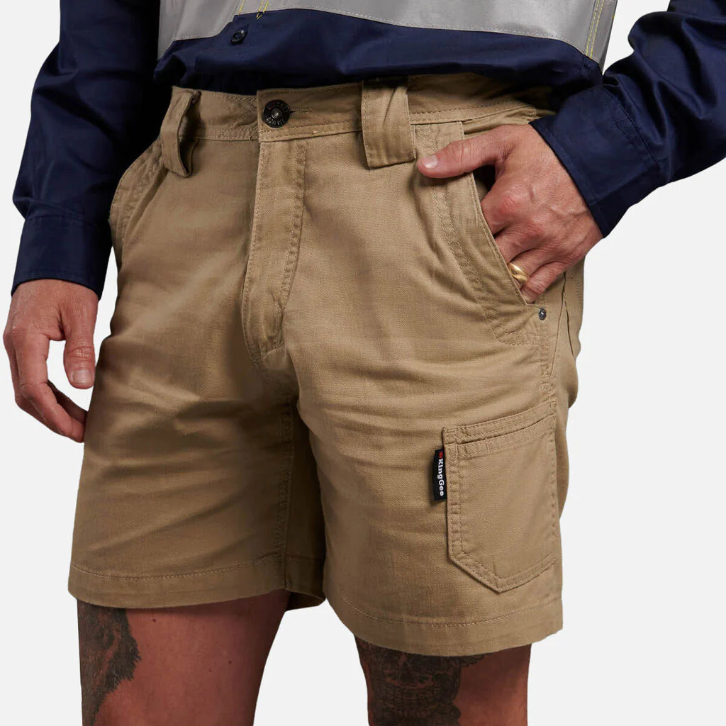 King Gee Tradies Summer Lightweight Cargo Short Shorts (K17330) - Image 12