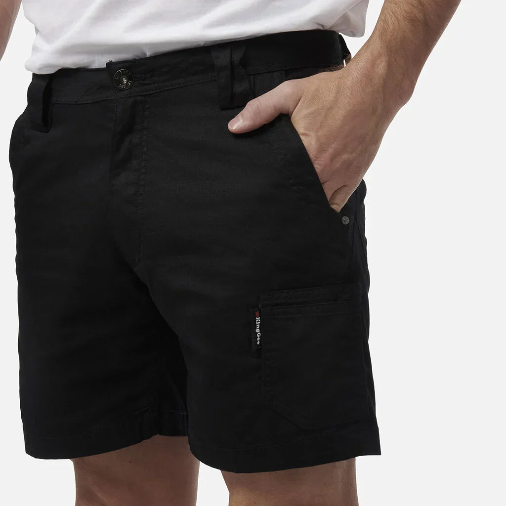 King Gee Tradies Summer Lightweight Cargo Short Shorts (K17330) - Image 5