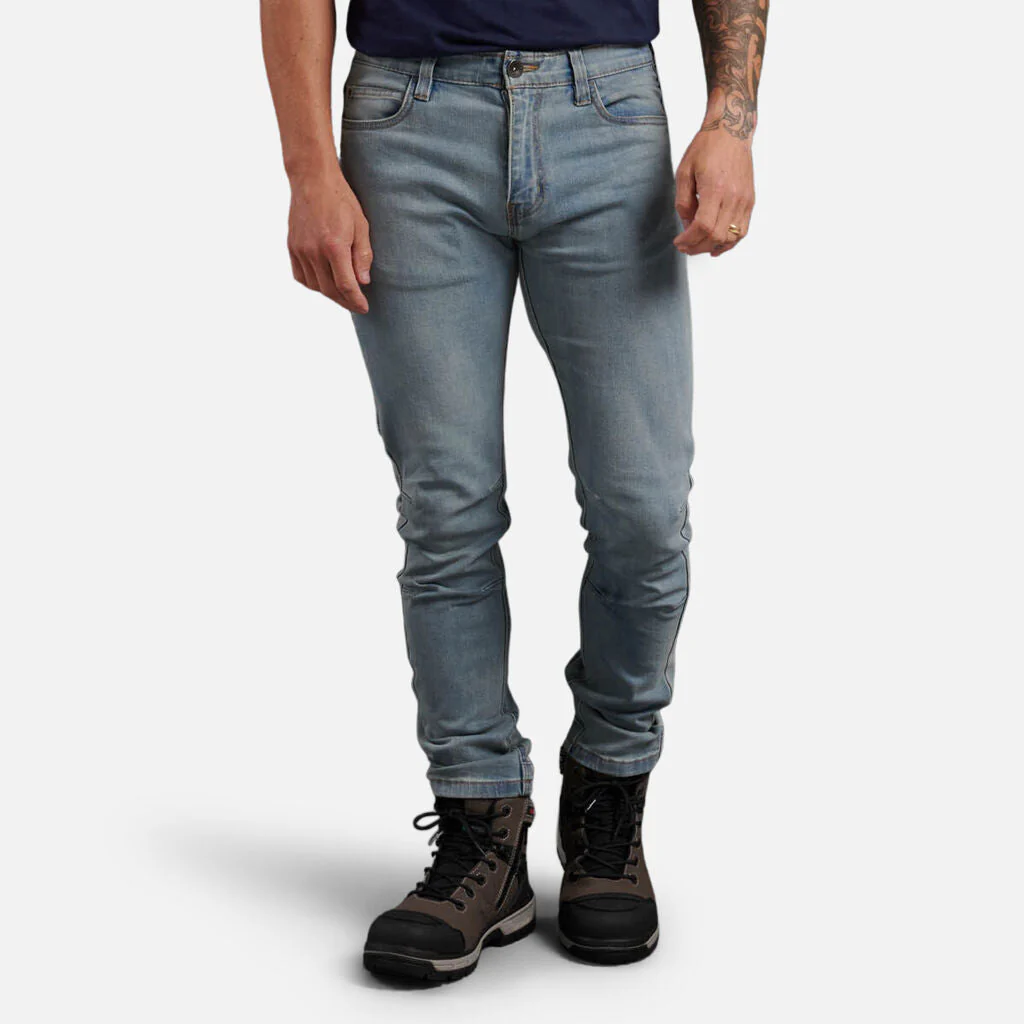 King Gee Urban Coolmax Slim Stretch Denim Work Jeans (K13006) - Image 14
