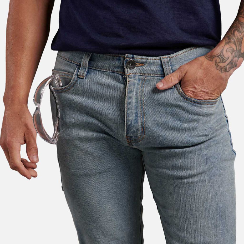 King Gee Urban Coolmax Slim Stretch Denim Work Jeans (K13006) - Image 18