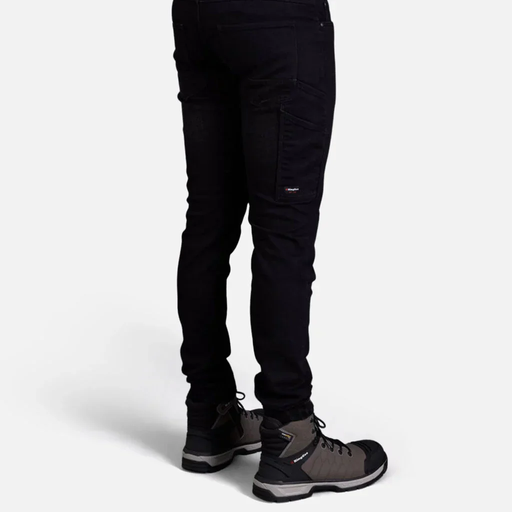 King Gee Urban Coolmax Slim Stretch Denim Work Jeans (K13006) - Image 3