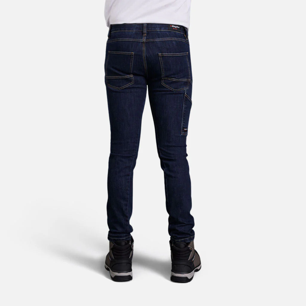 King Gee Urban Coolmax Slim Stretch Denim Work Jeans (K13006) - Image 9
