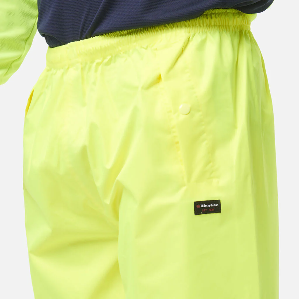 King Gee Hi-Vis Waterproof Reflective Work Pants (K53035) - Image 6