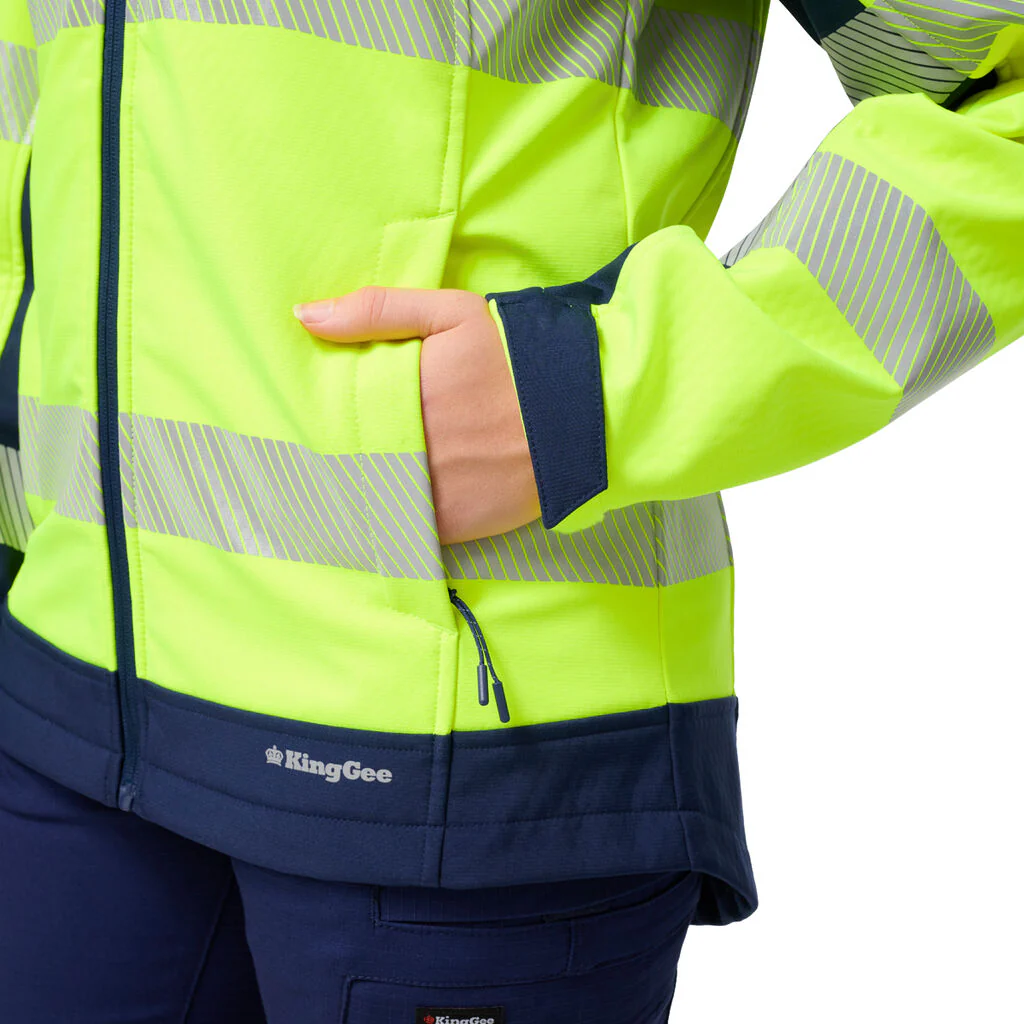 King Gee Women's Originals Softshell Segmented Tape Jacket (K45000) - Image 13