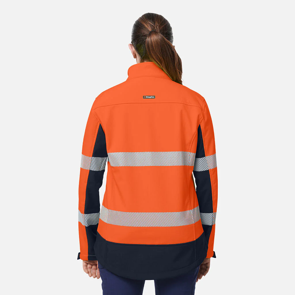 King Gee Women's Originals Softshell Segmented Tape Jacket (K45000) - Image 3