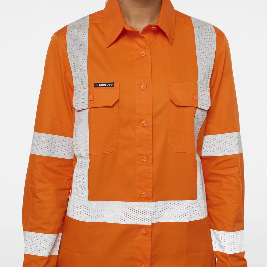 King Gee Women's Originals Vented NSW Rail Shirt (K44254) - Image 4