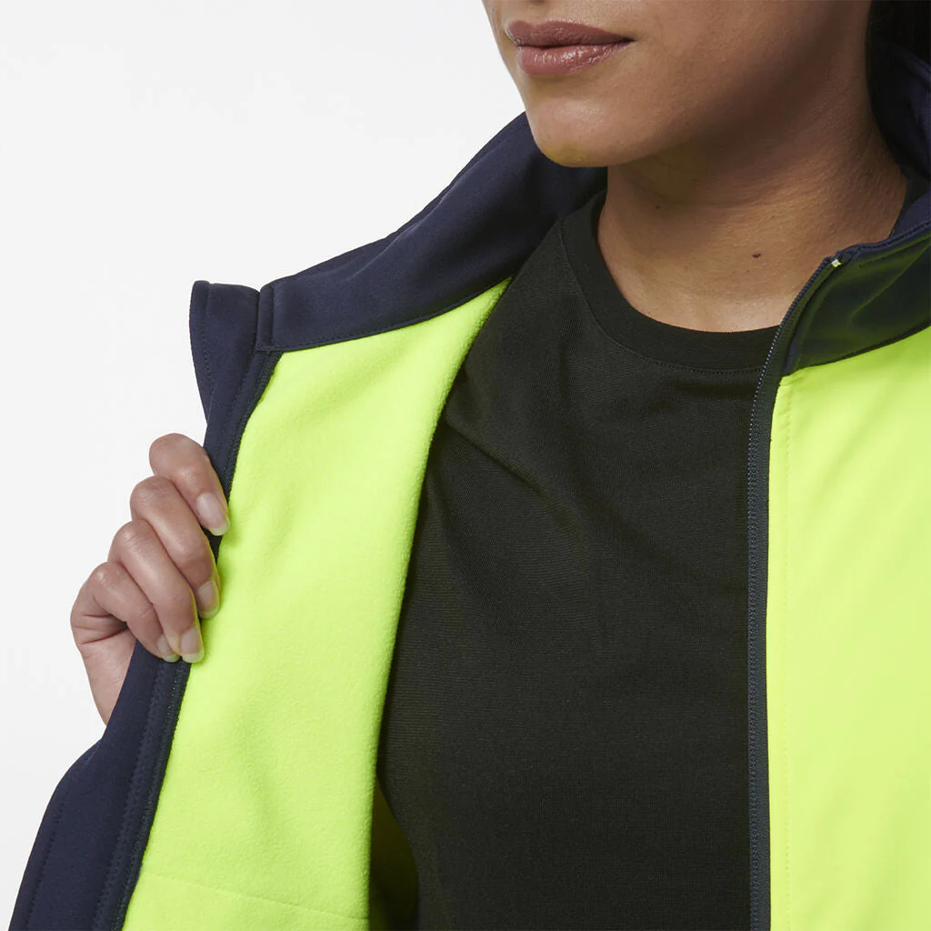 King Gee Women's Reflective Spliced Soft Shell Jacket (K45006) - Image 12